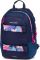 Studentský batoh + etue OXY Sport Flowers Blue