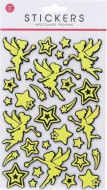 Samolepky W009654 svítící ve tmě 25x14,5cm Víla