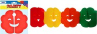 Girlanda papír G07 smile 4m (17 x 17 cm) 1041914 - zvětšit obrázek