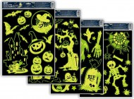 Okenní fólie halloween svítící HA002 30x42cm 1041941 - zvětšit obrázek