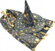 Set čarodějnický - plášť + klobouk 1042221 - zvětšit obrázek