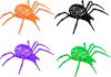 Pavouk barevný 30x38cm mix barev 1042396