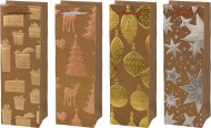 Taška vánoční T12 KRAFT mix V29 (120x360x85) 5252787