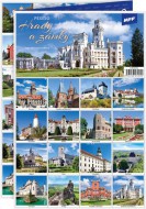 Pexeso 3xA4 Hrady a zámky 5301036