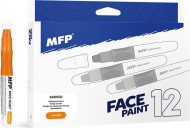 barvy na obličej oranžová 6330533 - zvětšit obrázek