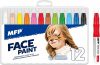 Barvy na obličej 12ks set 