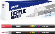 Akrylový popisovač 1mm - červený 6410839