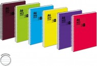 Blok se spirálou A6 linka, 80 listů 7500803