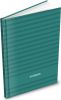 Záznamová kniha A4 100l/linka zelená