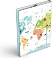 Desky na sešity box A5 Maps 8021060 - zvětšit obrázek
