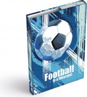 desky na sešity box A5 Football 8021097
