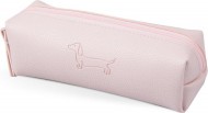 Penál etue mini cube Sausage Dog pink 5,5x,5,5x19cm 