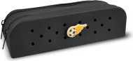 Gifty - Dvojitý silikonový penál černý + 1 pin zdarma 8071400