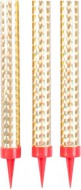 Fontána párty 12cm - 3ks - zlatá