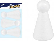 Anděl polystyren 11cm/3ks - zvětšit obrázek