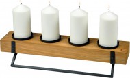 Svícen adventní dřevo 48x14cm 8886211 - zvětšit obrázek