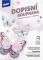 dopisní papír barevný LUX 5+10 (Motýlci) 5550336