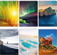 Poznámkový sešit A5,linka,40l. - Virgin Nature