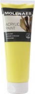 akrylová barva, světle žlutá, 250ml akrylová barva Molenaer - zvětšit obrázek