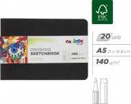 Skicák A5, 20 listů, 140g  - zvětšit obrázek