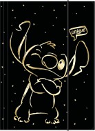 Školní desky s gumičkou A4, Stitch Gold 1