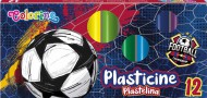 Modelovac hmota, 12 barev  - Fotbal - zvtit obrzek