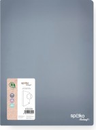 kroužkový pořadač A4 Releaf, PP, 4RO, 35mm, soft touch, šedá ReLeaf kroužkový pořadač, 4RO - zvětšit obrázek