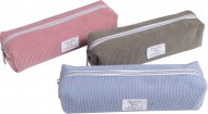 Pouzdro VELVET, 1 zip, mix 3 barev