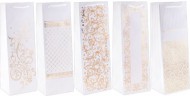 Dárková taška na láhev T15LUX 3, 13x38x11cm - zvětšit obrázek