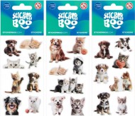 Nálepky Mazlíčci blistr, 6,5x12,5cm