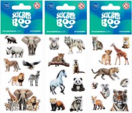 Nálepky Zoo blistr, 6,5x12,5cm