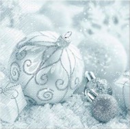 Ubrousky vánoční Stříbrná ozdoba, SDL235700 - zvětšit obrázek