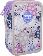 Penál 3P CoolPack vybavený, White Bunny