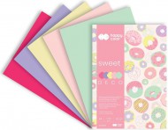 Barevný papír A4 170g,20l 5 barev, SWEET - zvětšit obrázek