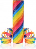 Serpentýna papírová šikmé pruhy 4m - zvětšit obrázek