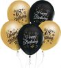Nafukovací balónky 5ks Happy Birthday 18