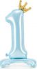 Nafukovací ČÍSLICE 1 stojící, modrá 84cm