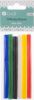 Lepicí, tavné tyčinky 6ks 7mm/10cm, mix barev
