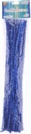 Chlupaté drátky metalické Modré 6mm/30cm,40ks