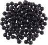 Polystyrenové kuličky GLITTER ČERNÉ, 1,8cm