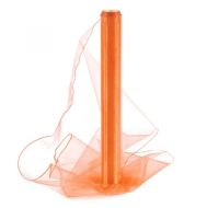 Organza 40cm/10y tmavě oranžová 014