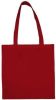 Taška bavlněná, 140 g/m2, 38 x 42cm, červená (Red)