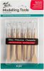 Mont Marte sada dřevěných oboustranných nástrojů na modelování,č.0004, 6ks, blistr