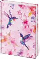 Linkovaný zápisník Vario XL - Colibri