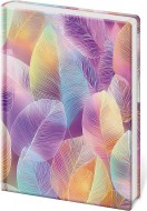 Linkovaný zápisník Vario L - Feathers