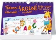 Týdenní školní plánovací kalendář