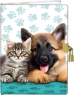 Památník 13x18cm se zámkem - Cute Friends - zvětšit obrázek