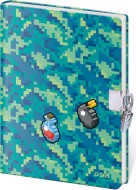 Památník 13 x 18 cm se zámkem - Pixel Quest