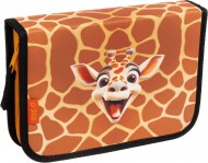 Školní penál jednopatrový Giraffe