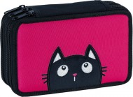 Školní penál třípatrový Crazy Kitten - zvětšit obrázek